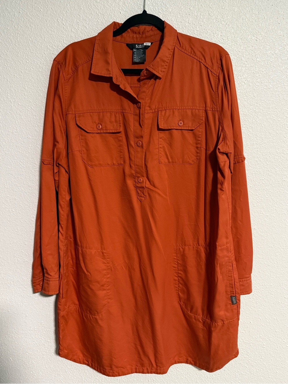 Women’s 5.11 Tactical Helena Dress Burnt Orange Size XL